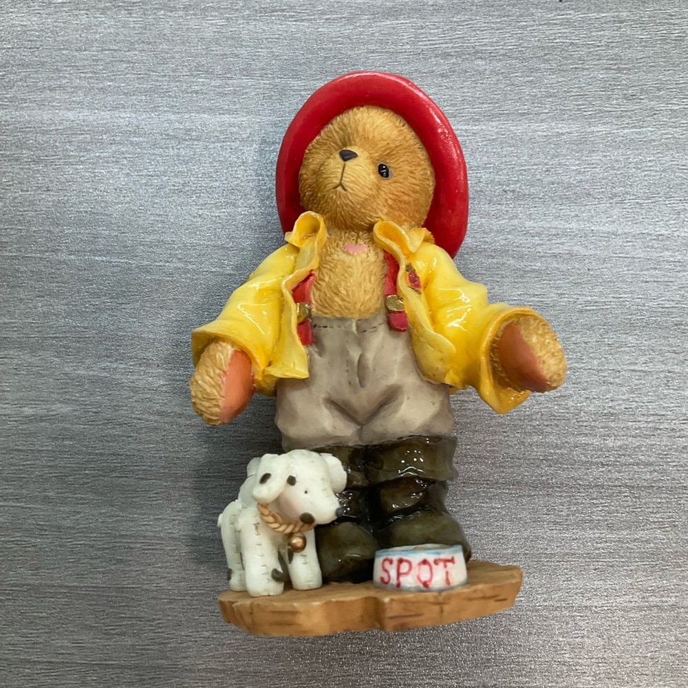 CHERISHED TEDDIES FIGURE KURTIS D CLAW‎ CT961 FIREFIGHTER BEAR